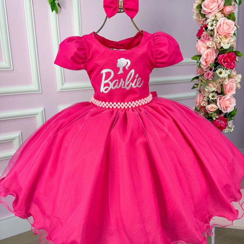Barbie Roupas De Festa De CrianÇa Vestido De Festa Infantil Luxo