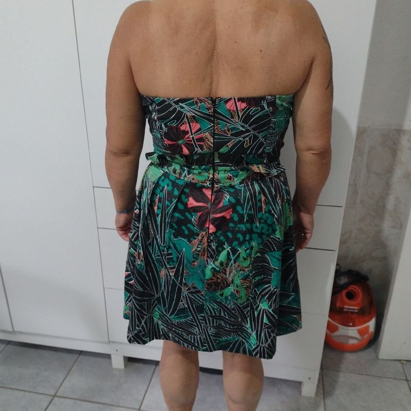 Vestido Tomara Caia Misbella Tam G, Vestido Feminino Mais Bella Usado  92187825