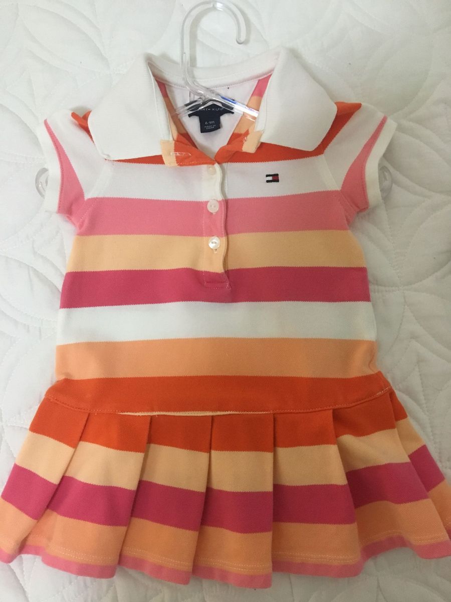 vestido infantil tommy hilfiger