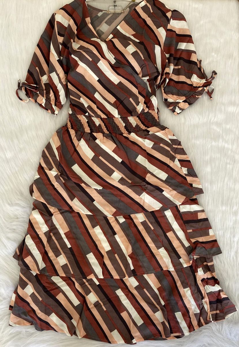 vestido transpassado gg