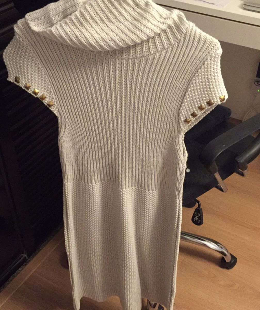 vestido trico com spikes - vestidos ralm