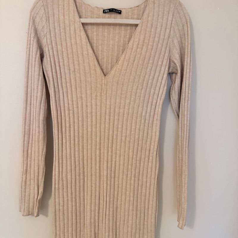 Vestido Tricot Zara | Zara Usado 110856298 | enjoei