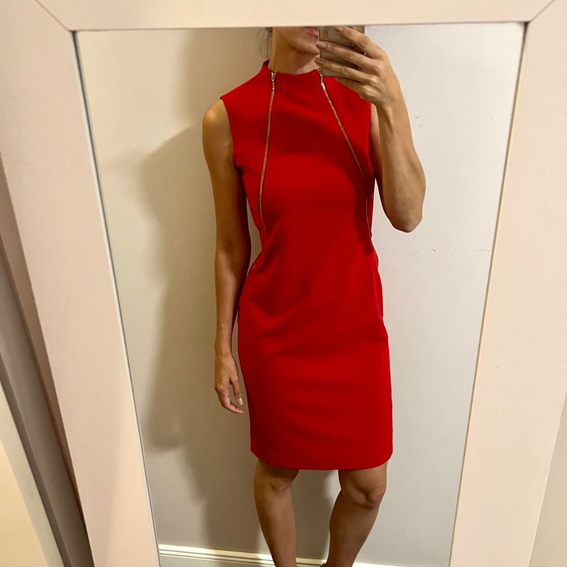 Vestido Tubinho Calvin Klein | Vestido Feminino Calvin Klein Usado 84387057  | enjoei