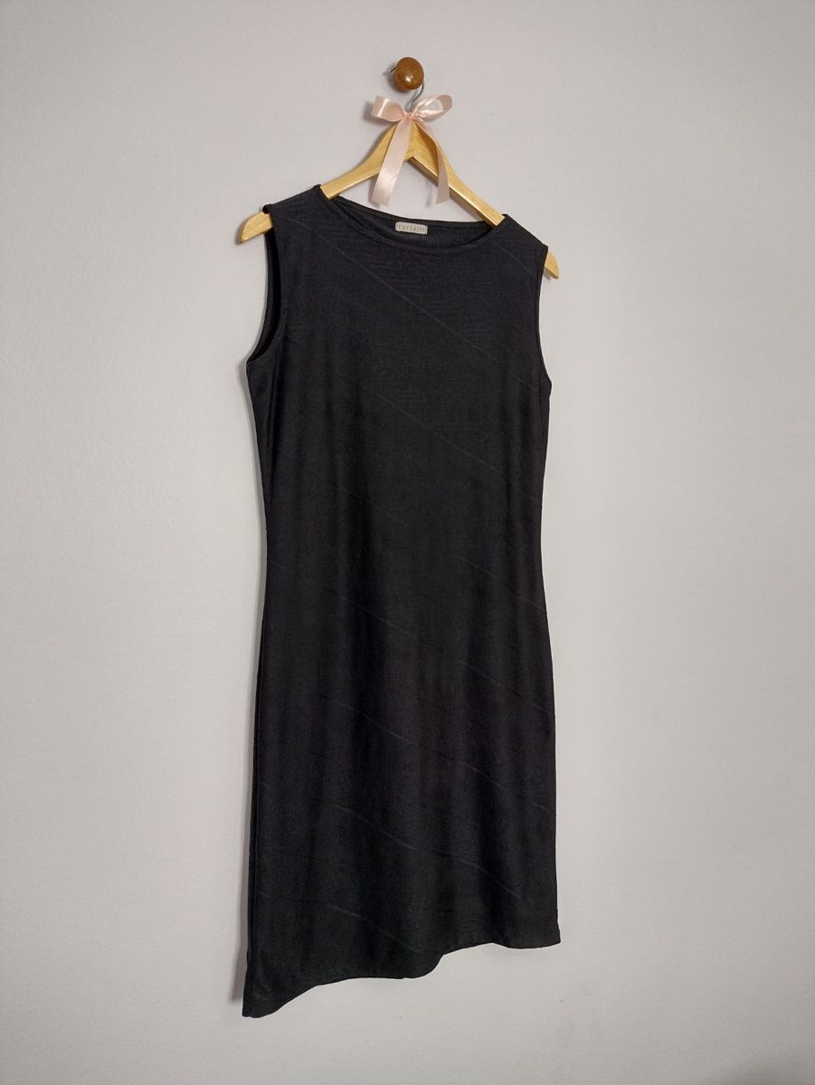 Vestido Tubinho Cl ssico Preto Regata Cortelle Renner Tamanho
