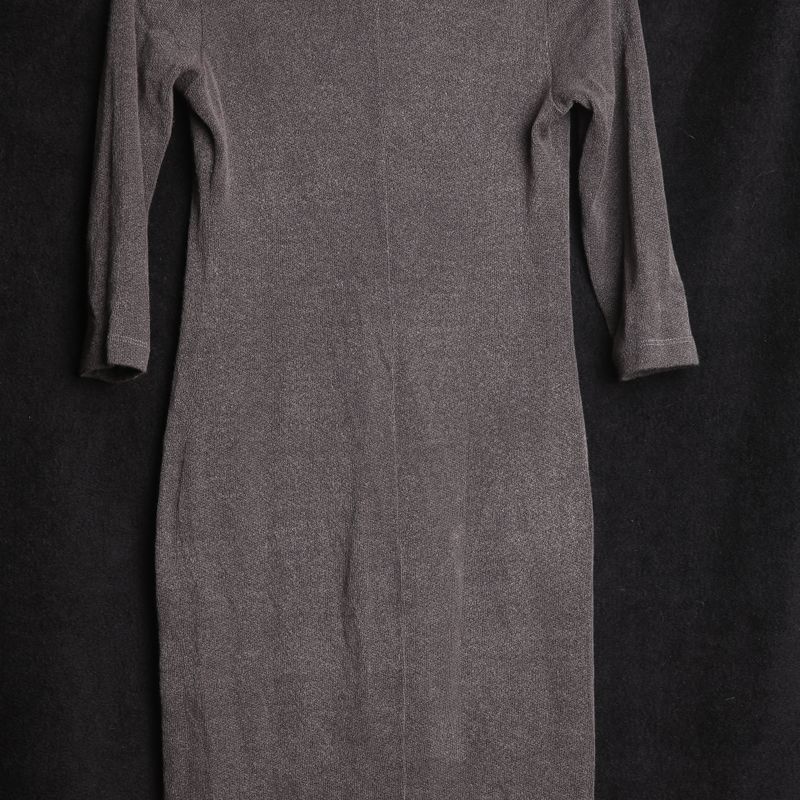 Vestido tubinho cinza chumbo hot sale