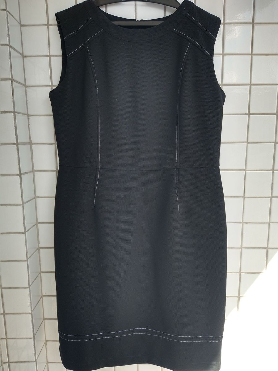 Vestido Tubinho Preto Inverno Vestido Feminino Mithos Usado