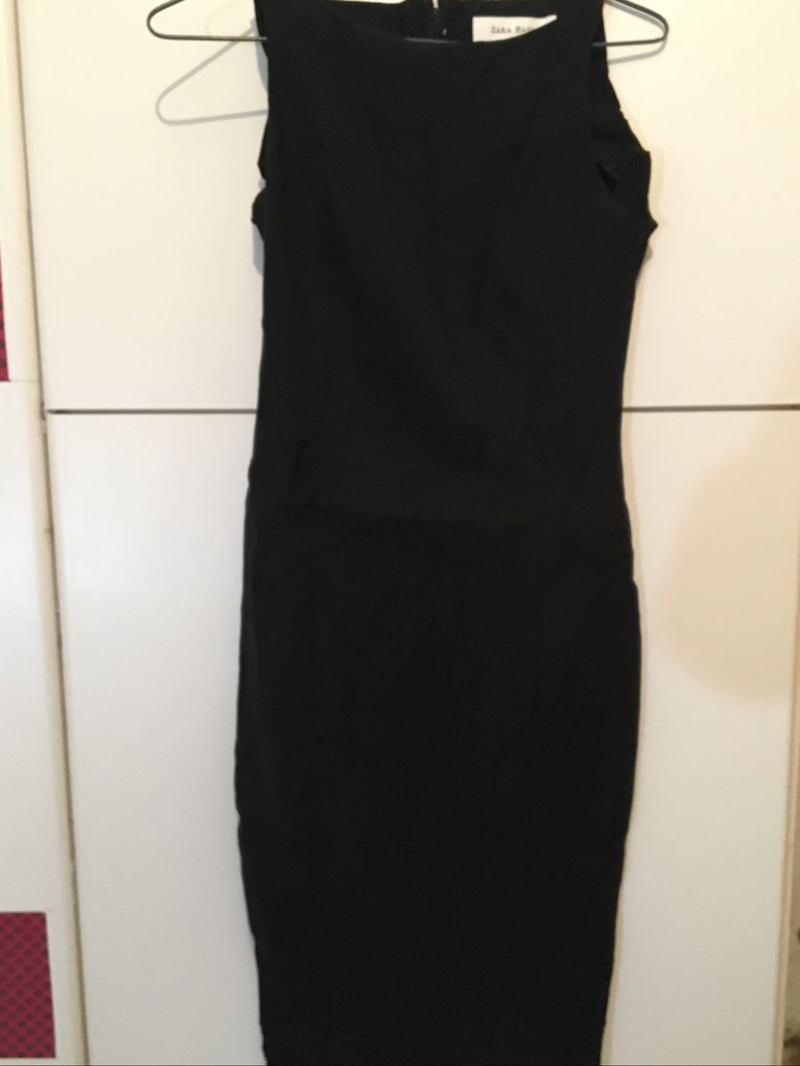 vestido tubinho zara