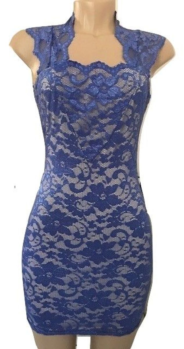 vestido tubinho de renda vinho