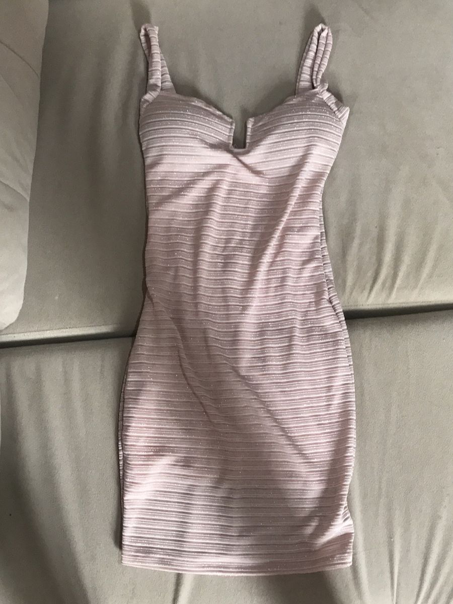 vestido tubinho rosa bebe