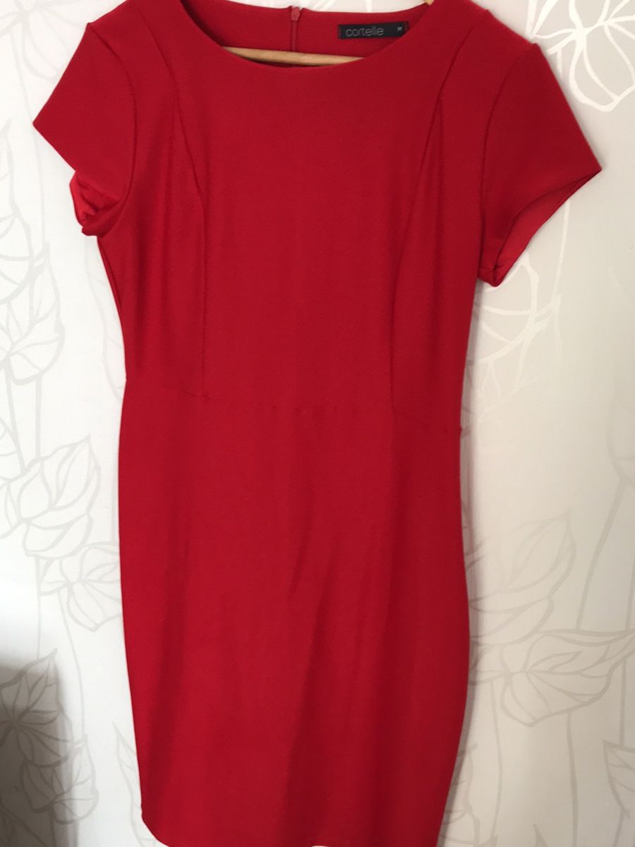 vestido renner vermelho