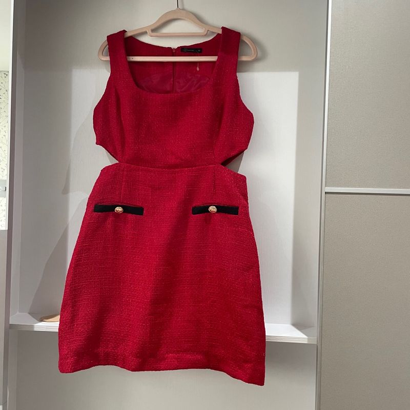 Vestido Tweed Vestido Feminino Renner Usado 83471363 enjoei