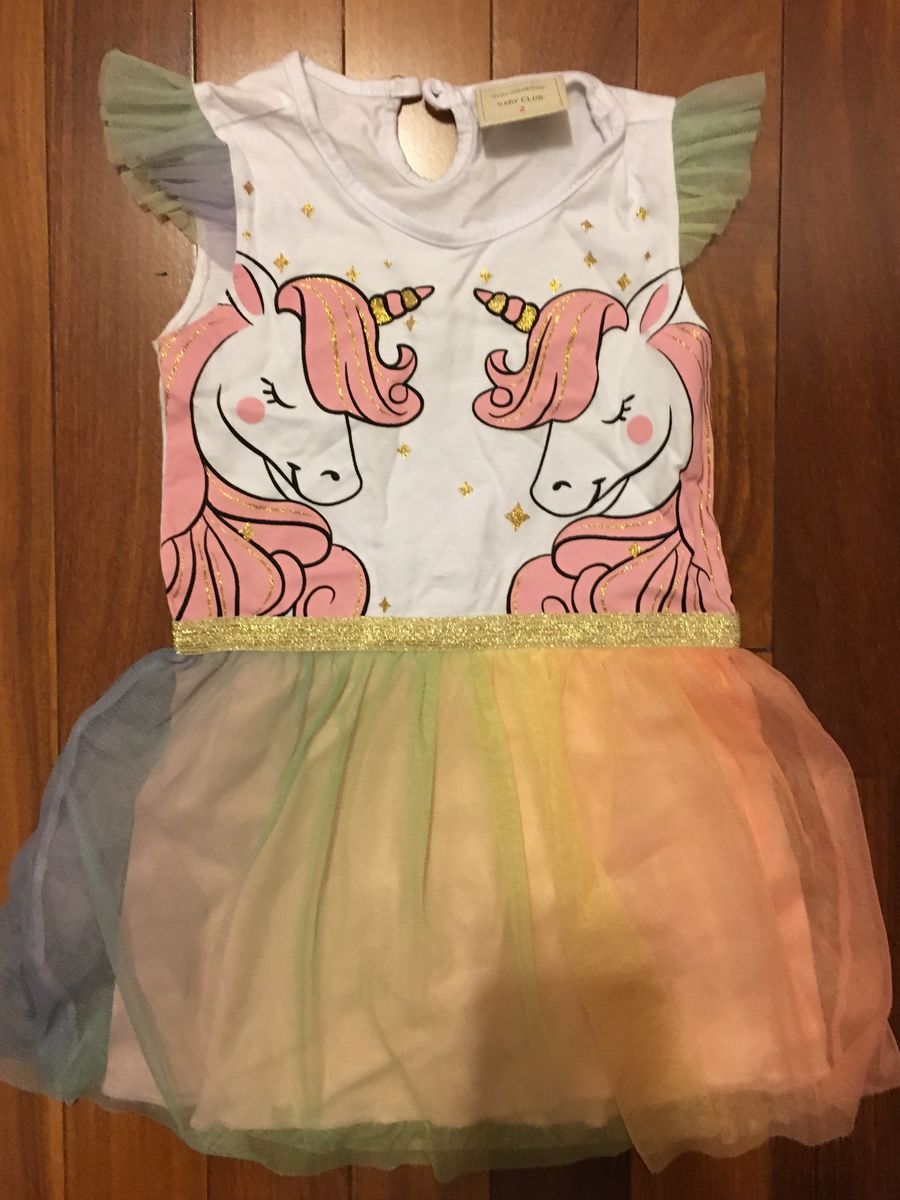 vestido unicornio renner