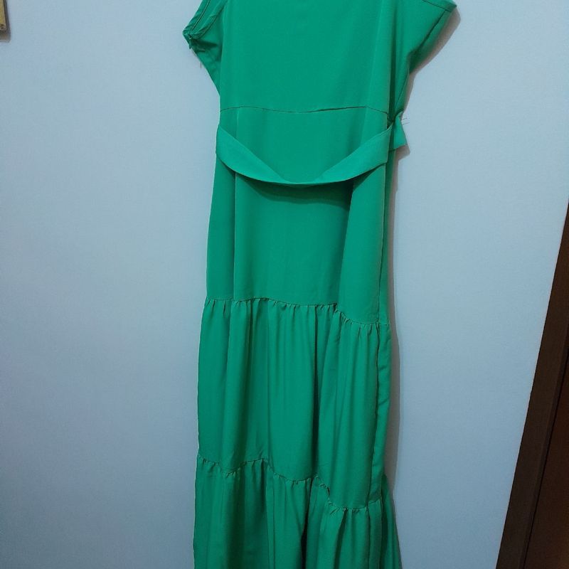 Vestido Verde Urbanic Botoes, Comprar Moda Feminina