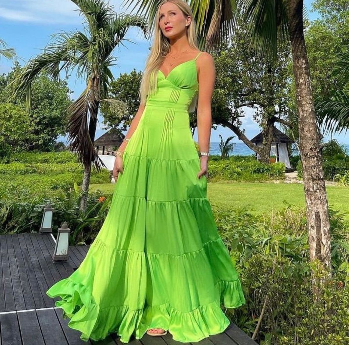 Vestido hot sale verde agilita