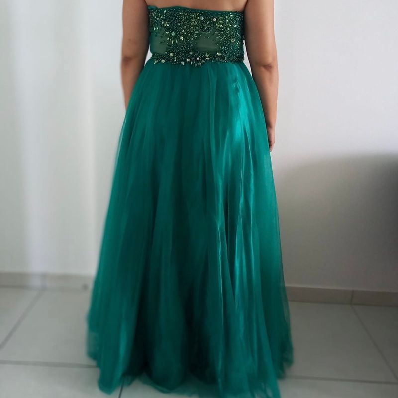 emerald green formal dress short The Jovani 09863 Emerald Green Lace Up Back Short Formal Dress – Cason  Couture main image 1