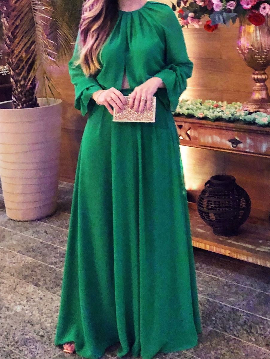 vestido verde agilita