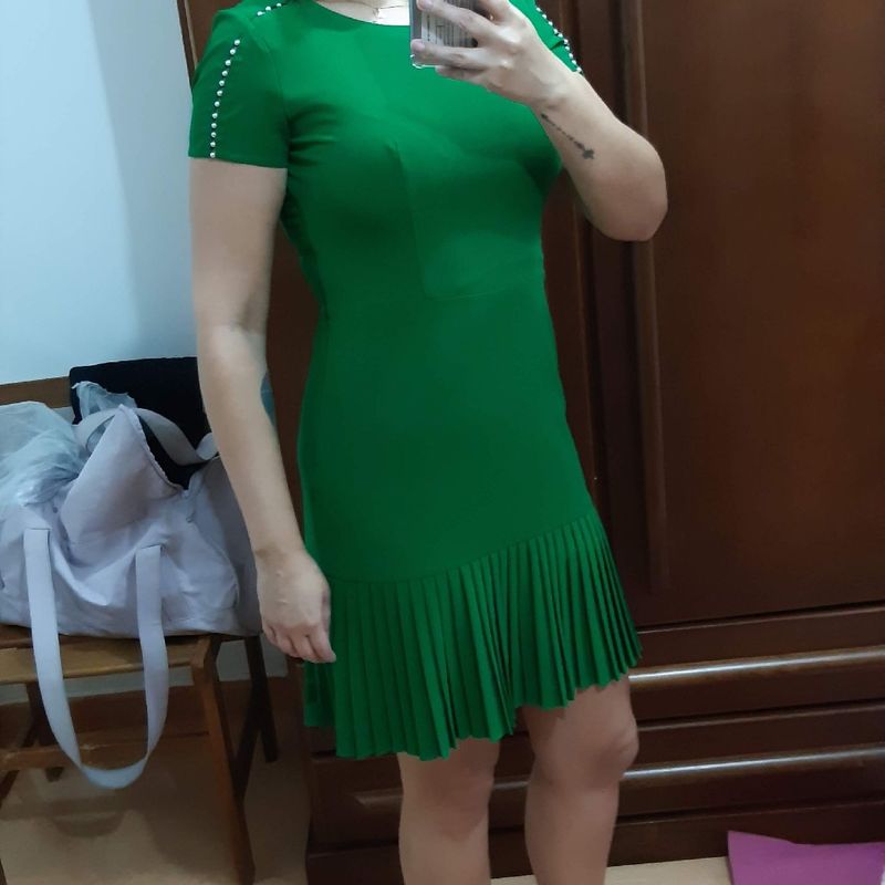 Vestido verde 2024 pa concept