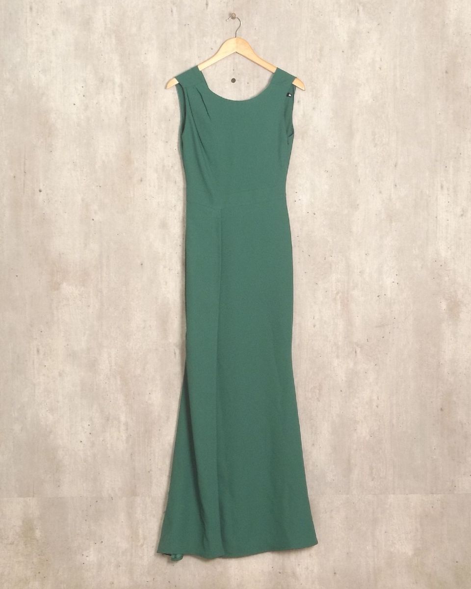 vestido verde tvz