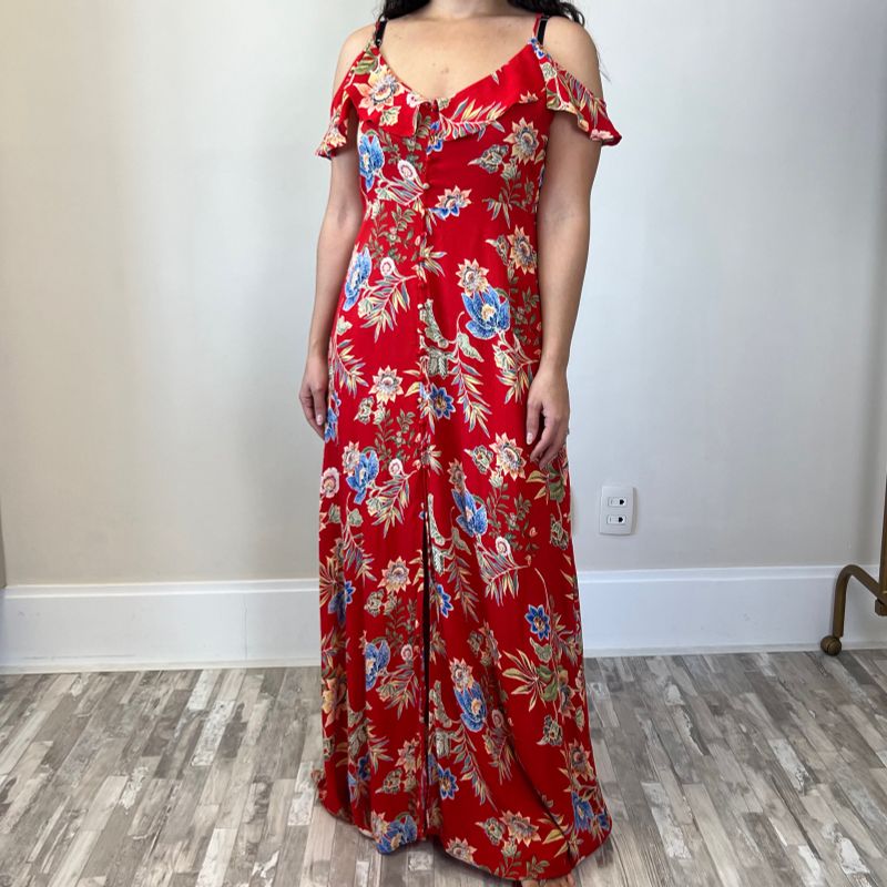 Forever 21 discount floral maxi dress