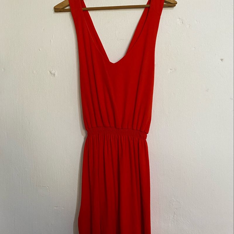 Vestido best sale vermelho mango