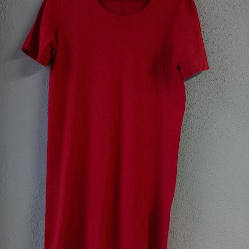 Vestido sales vermelho osklen