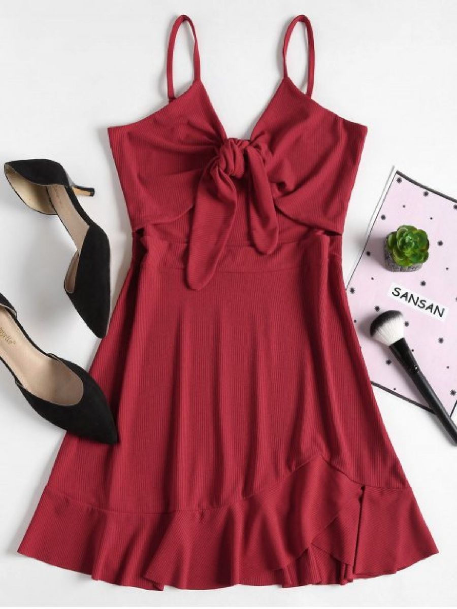 vestido vermelho sensual