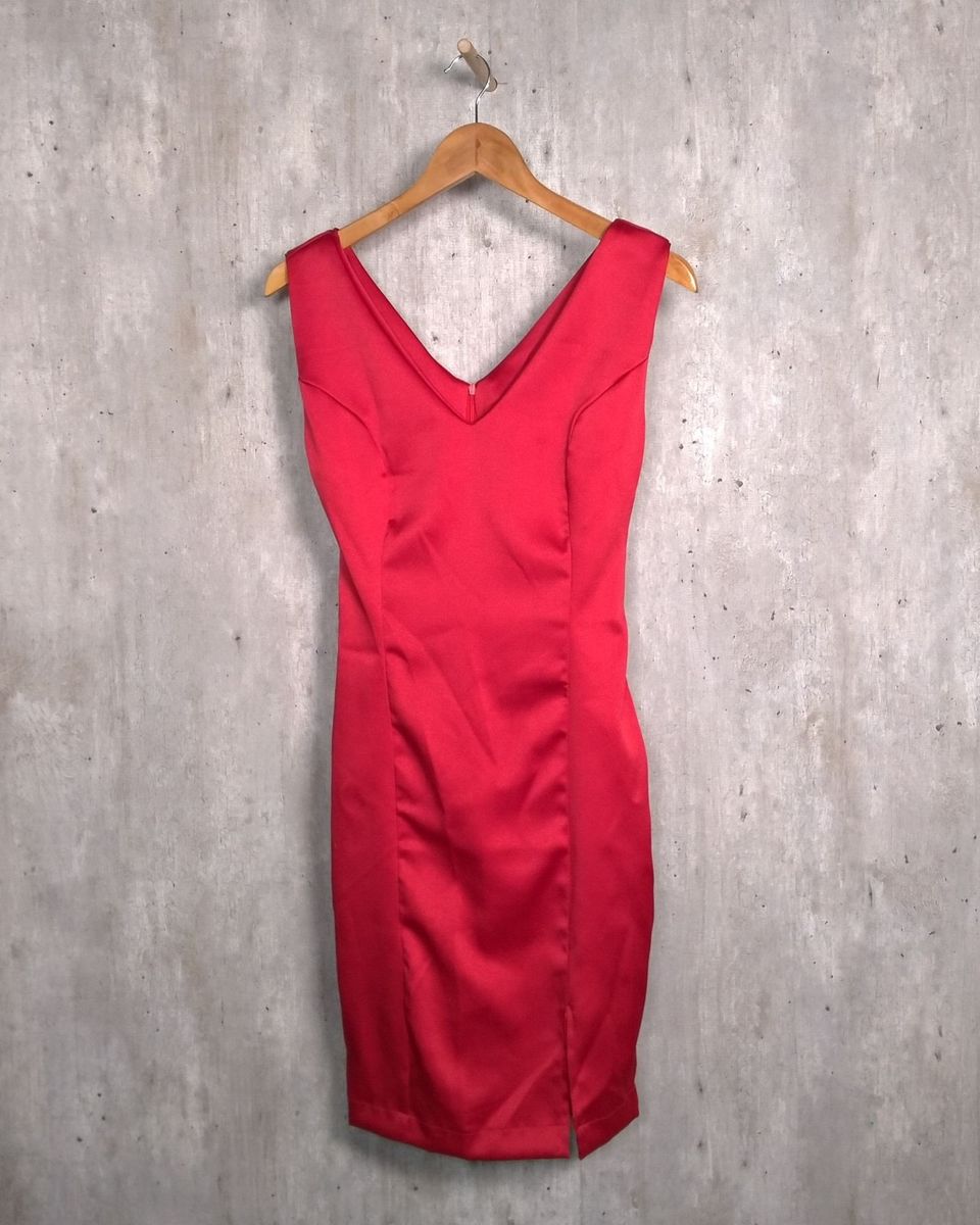 vestido coladinho vermelho
