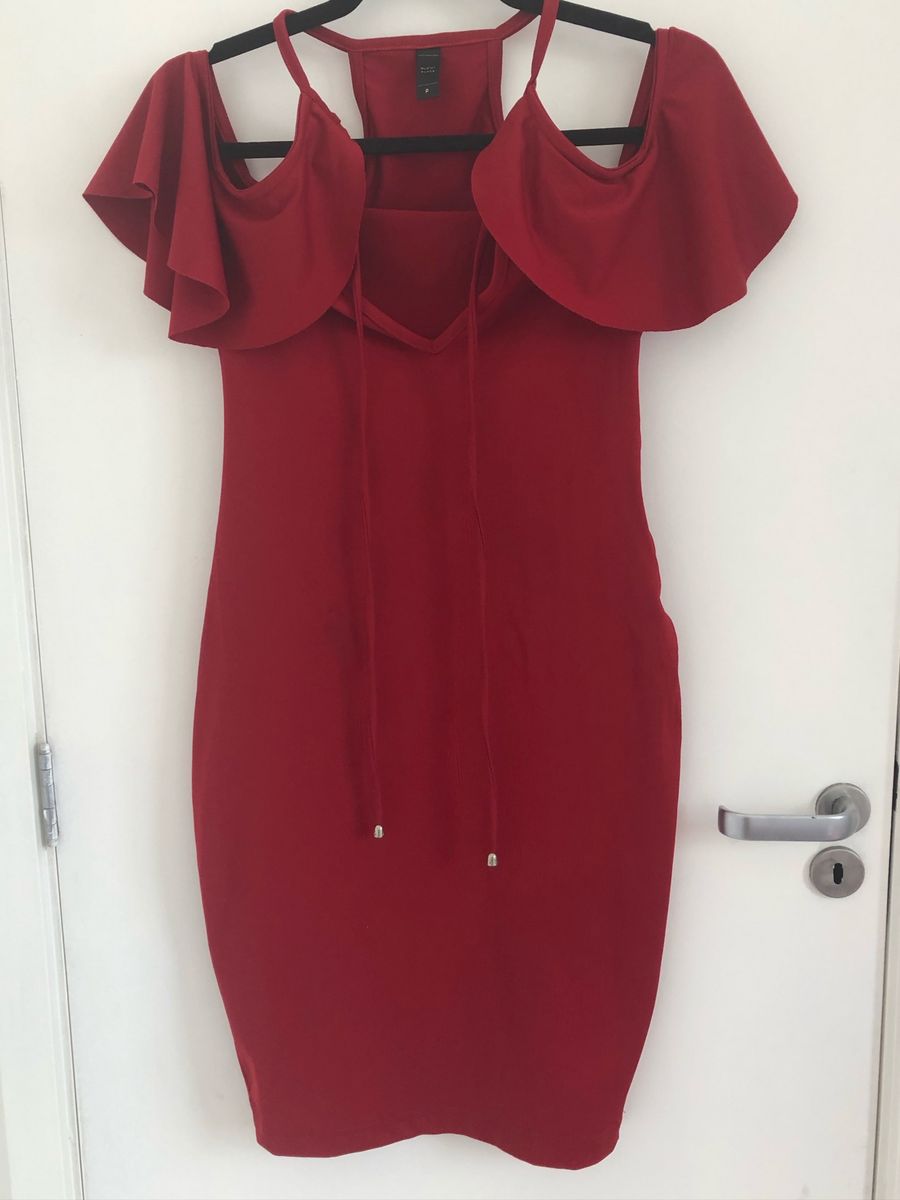 vestido vermelho my place