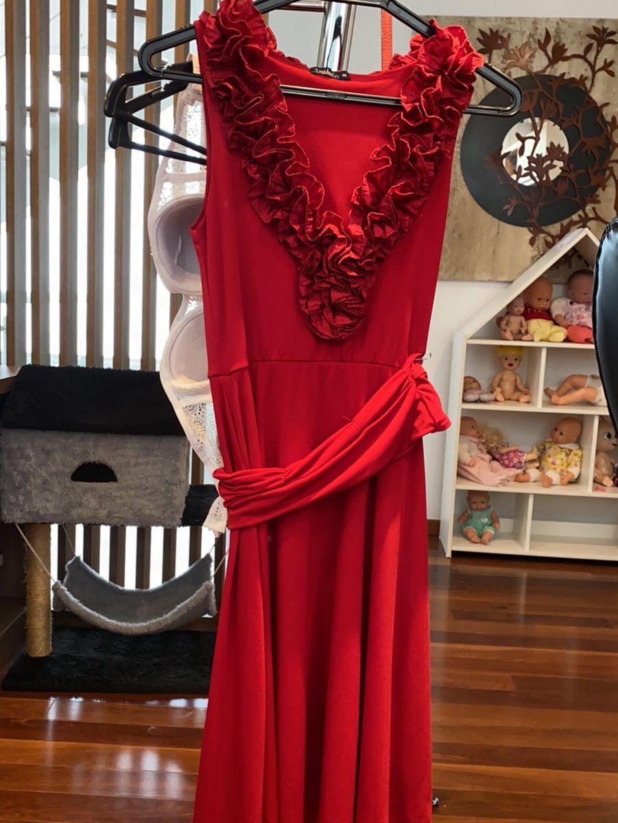 Vestido Curto Vermelho - Murau