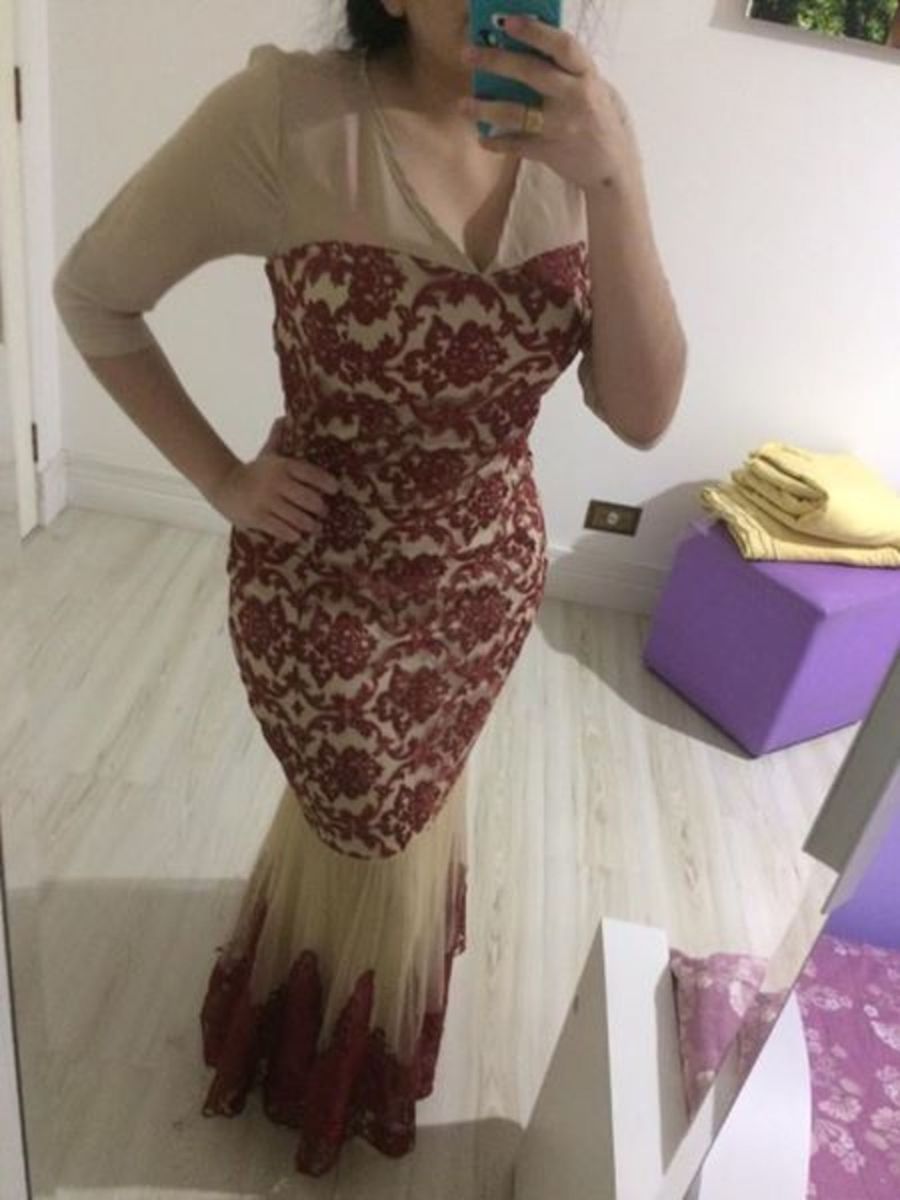 vestido de festa fascinius