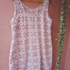 vestido vintage estampado - outros 