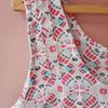 vestido vintage estampado - outros 