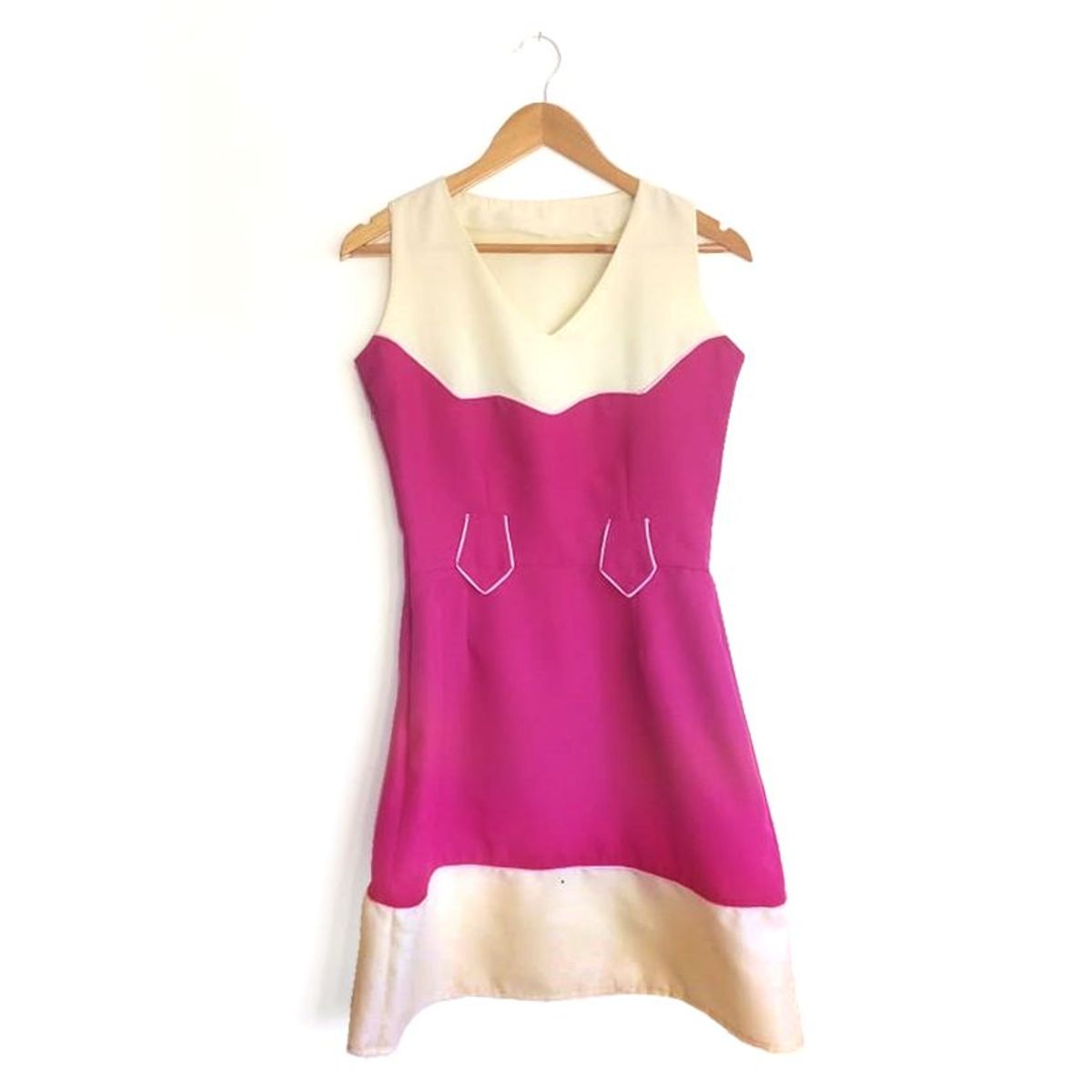 vestido vintage western - vestidos sem marca