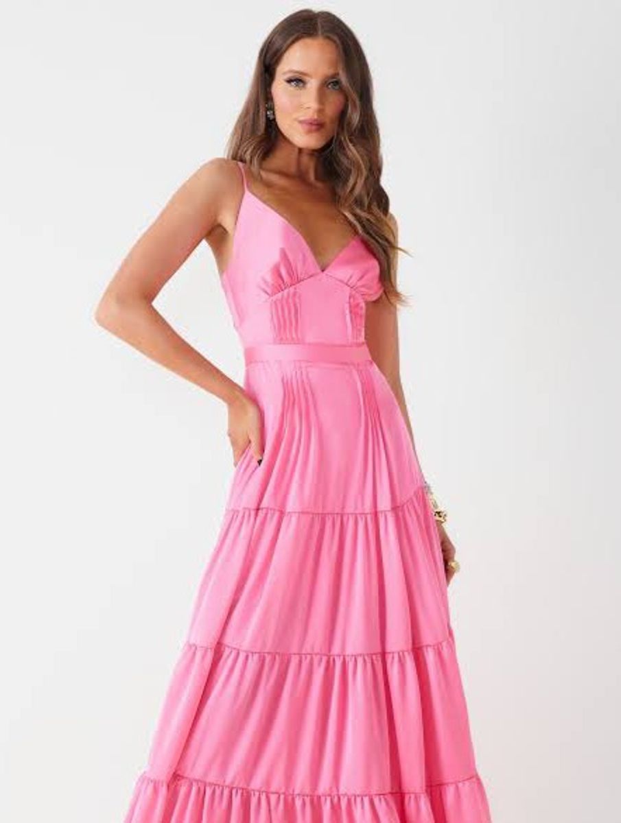 Vestido sales rosa agilita