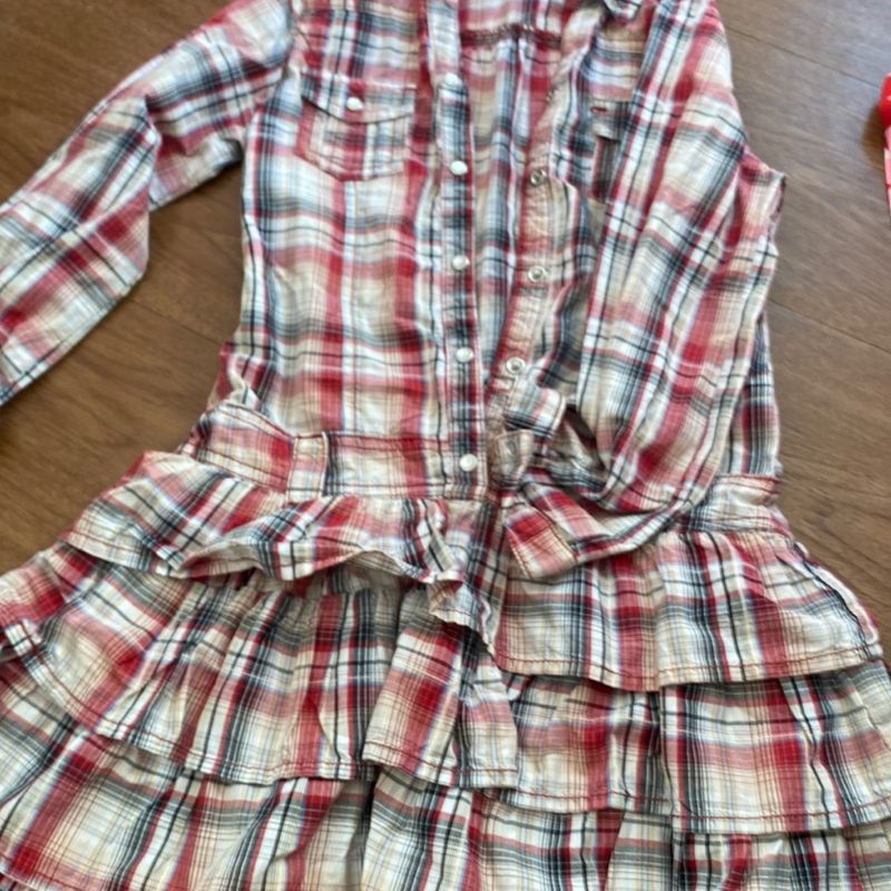 Vestido Xadrez Infantil Quadriculado