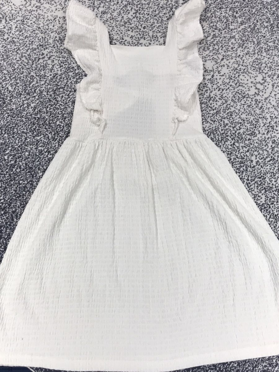 Vestido Zara Branco | Roupa Infantil para Menina Zara Usado 72641560 ...