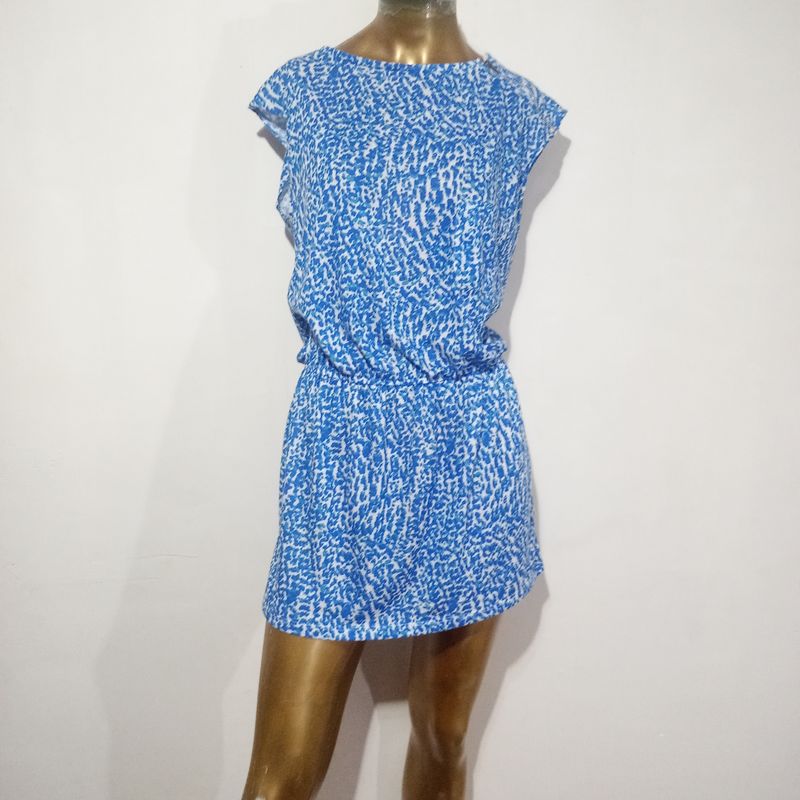 Vestido Zara M Azul, Vestido Feminino Zara Usado 92707907