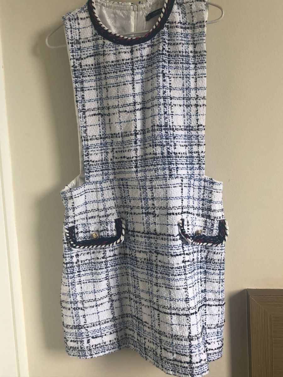 jardineira tweed zara