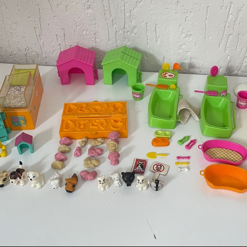 Veterinária da Polly com 70 Peças Brinquedo Polly Pocket Usado 96886869  enjoei