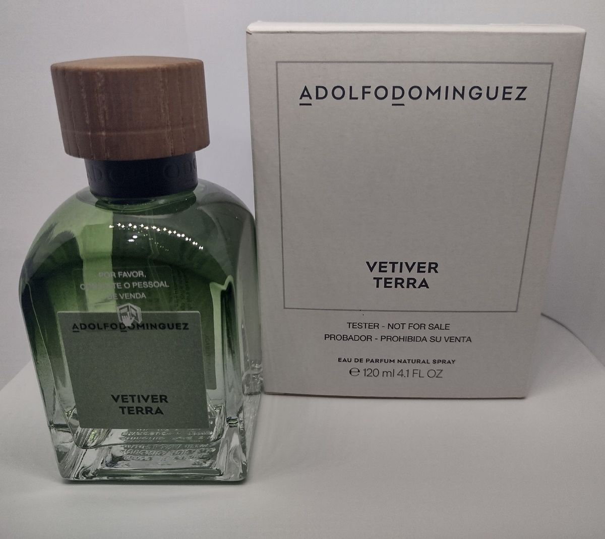 Parfum Homme Adolfo Dominguez Vetiver Terra EDP 120 ml