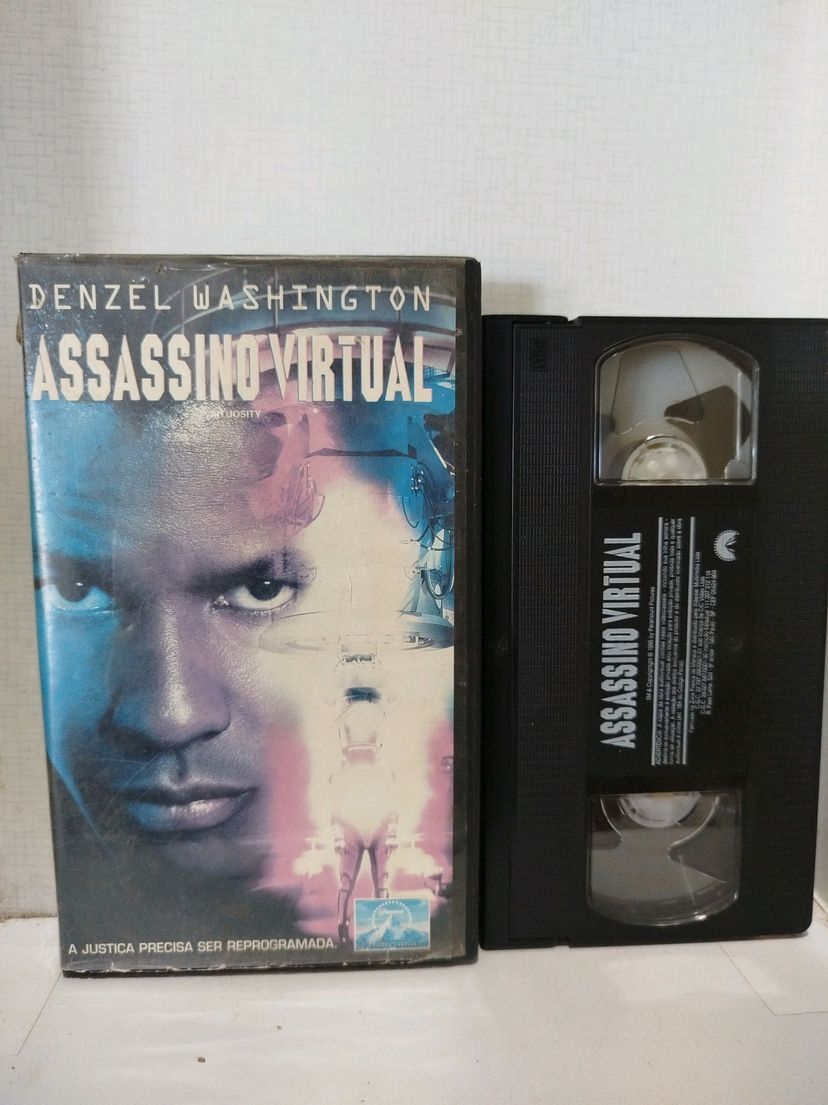 Vhs Assassino Virtual Denzel Washington | Item de Música Paramount ...