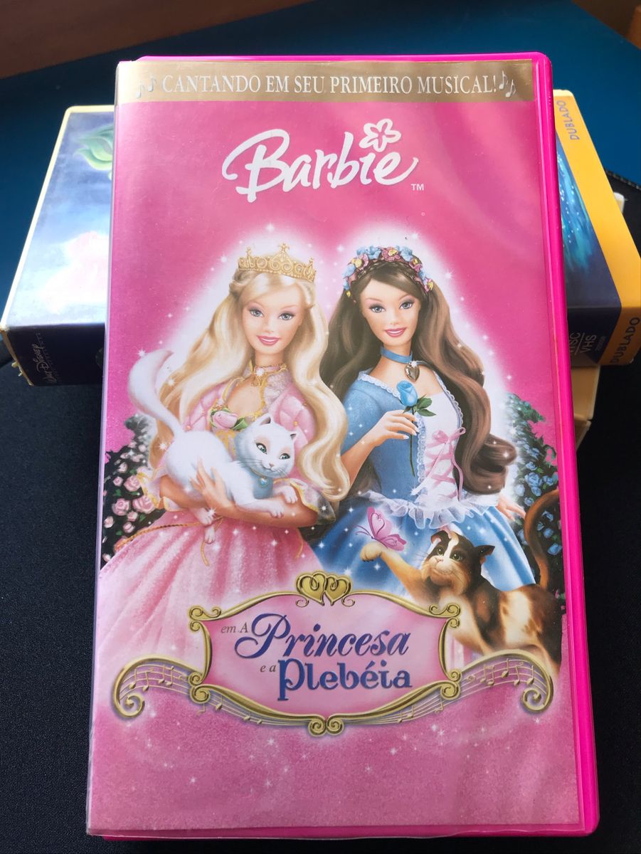 Vhs Barbie em a Princesa e a Plebeia | Produto Vintage e Retro Vhs ...