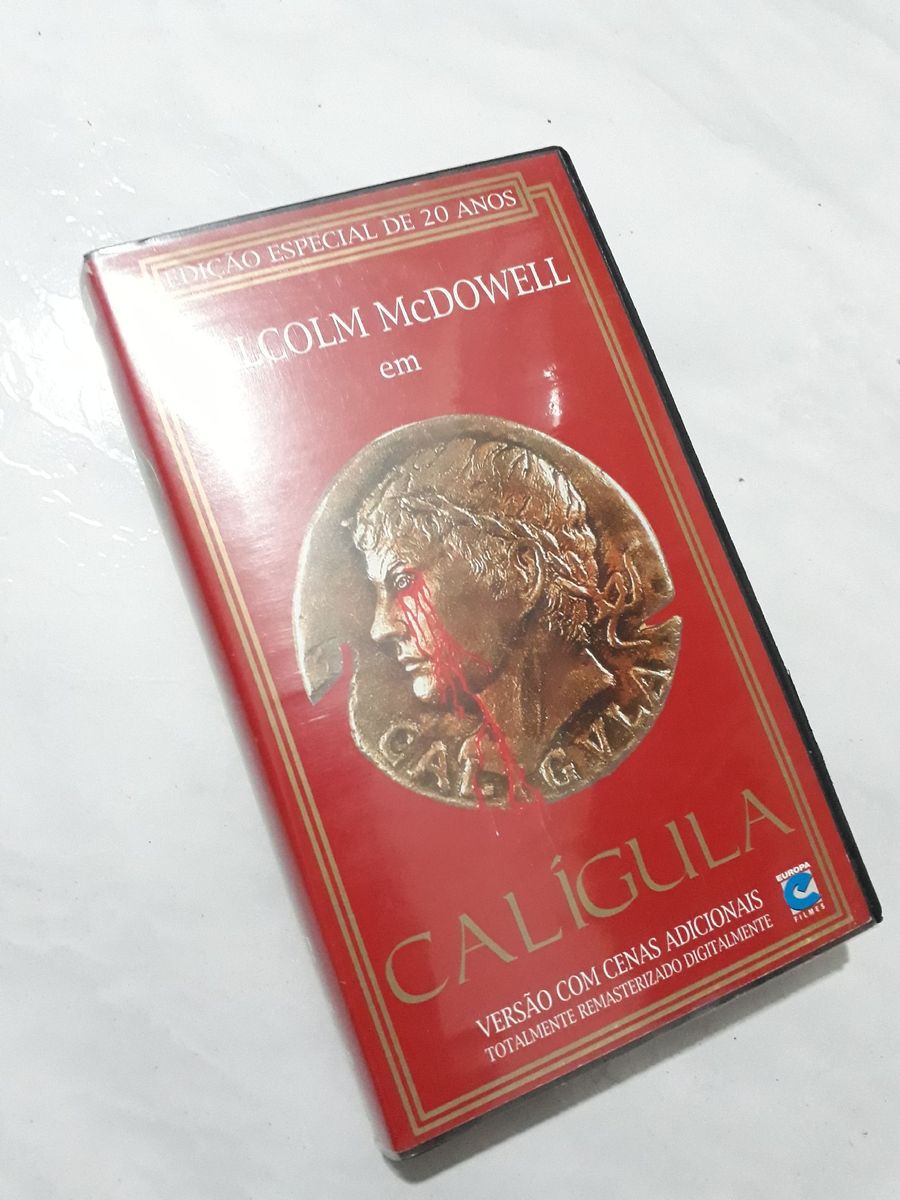 Vhs Calígula Versão 20 Anos | Filme e Série Europa Filmes Usado 48487101 |  enjoei