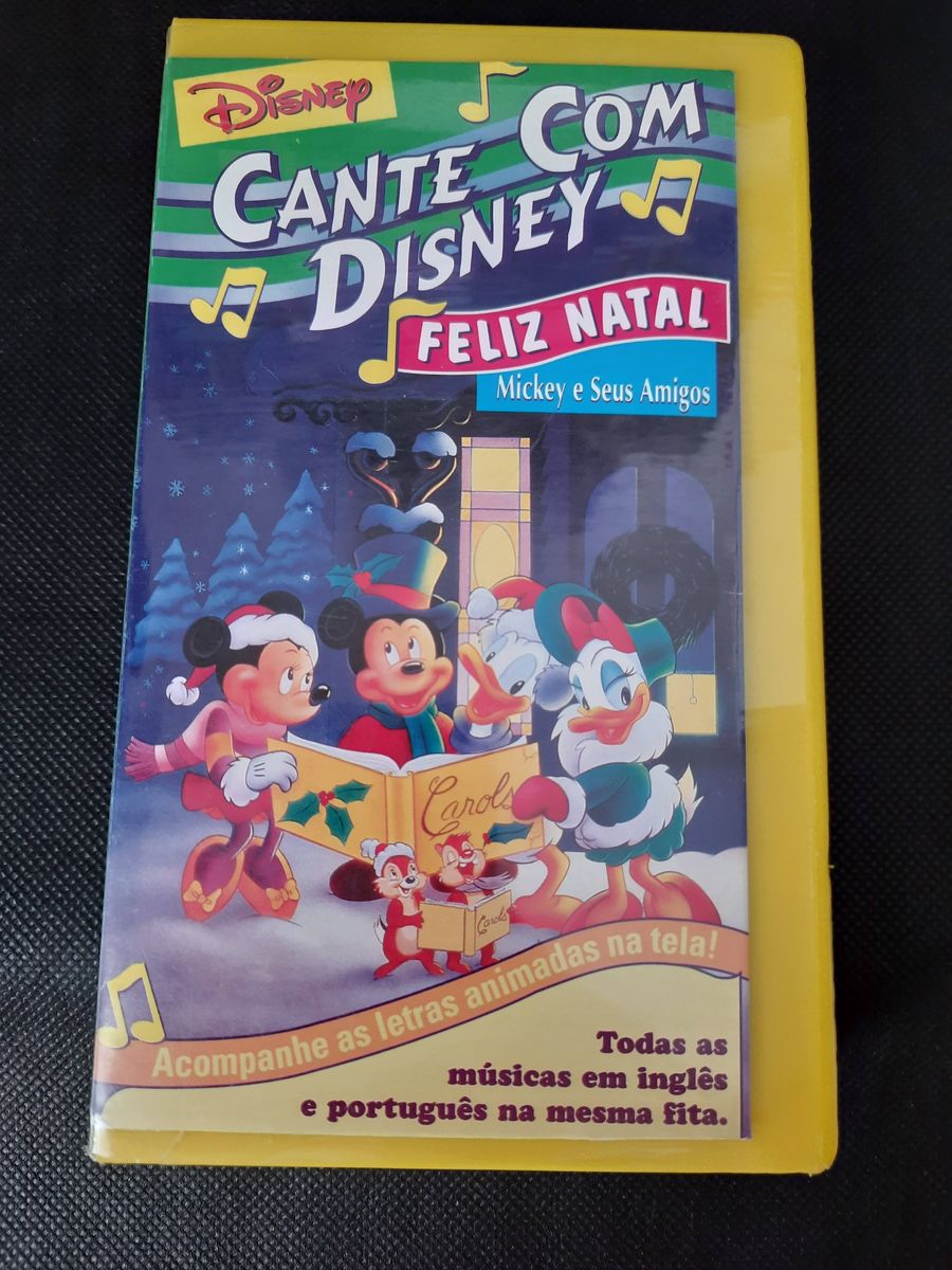 Vhs Cante com Disney - Mickey e Seus Amigos: Feliz Natal | Filme e Série  Disney Usado 49924064 | enjoei