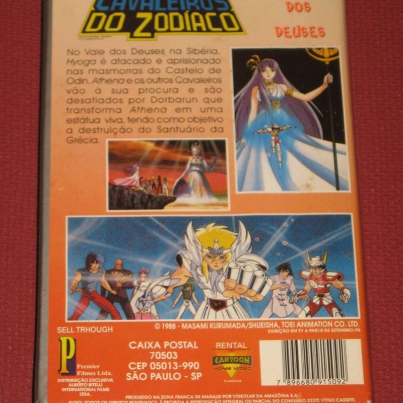 Dvd Cavaleiros Do Zodiaco - Completo Dublado + 5 Filmes