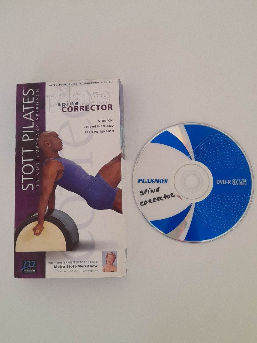 Vhs da Stott Pilates com Cópia em Dvd. Spine Corrector Filme e Série