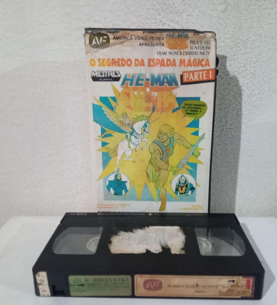 Vhs Filme Heman O Segredo da Espada Mágica Parte I Filme e Série Vhs Filmes Usado 53994854