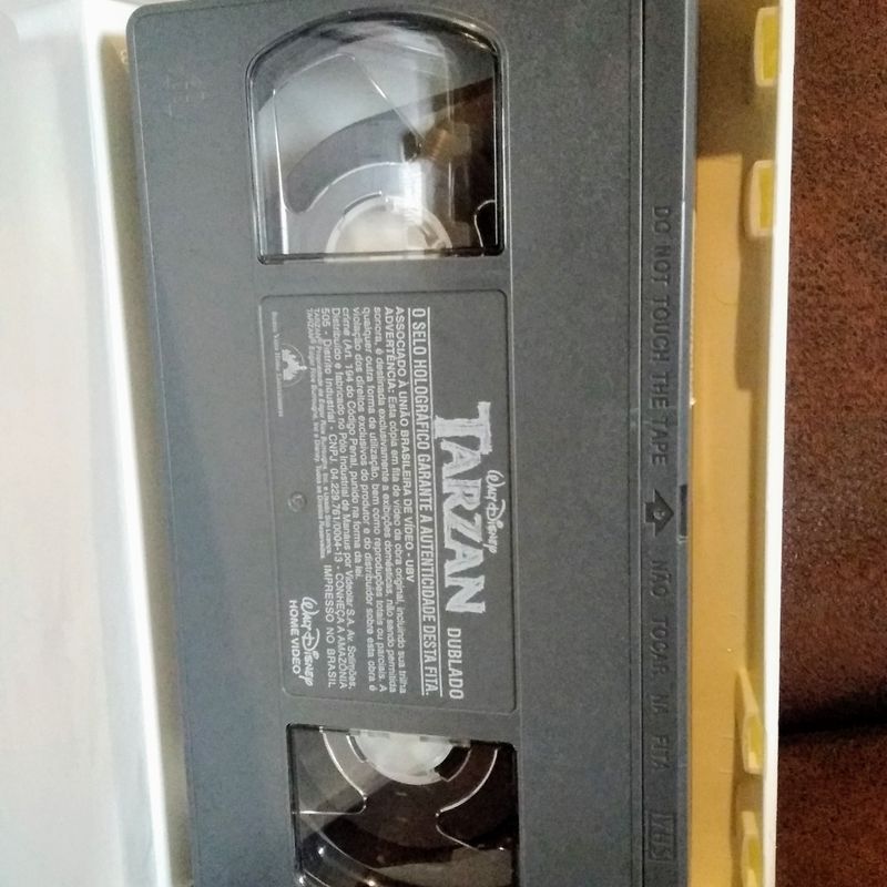 Filme Vhs Tarzan Desenho - Dublado, Filme e Série Disney Usado 48443603