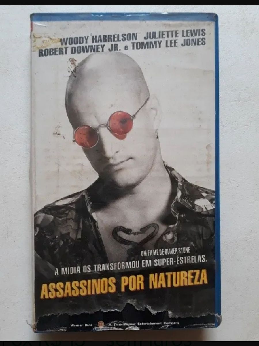 Vhs - Fita Assassinos por Natureza. Natural Born Killers, Filme e Série  Warner Bros Usado 78556697