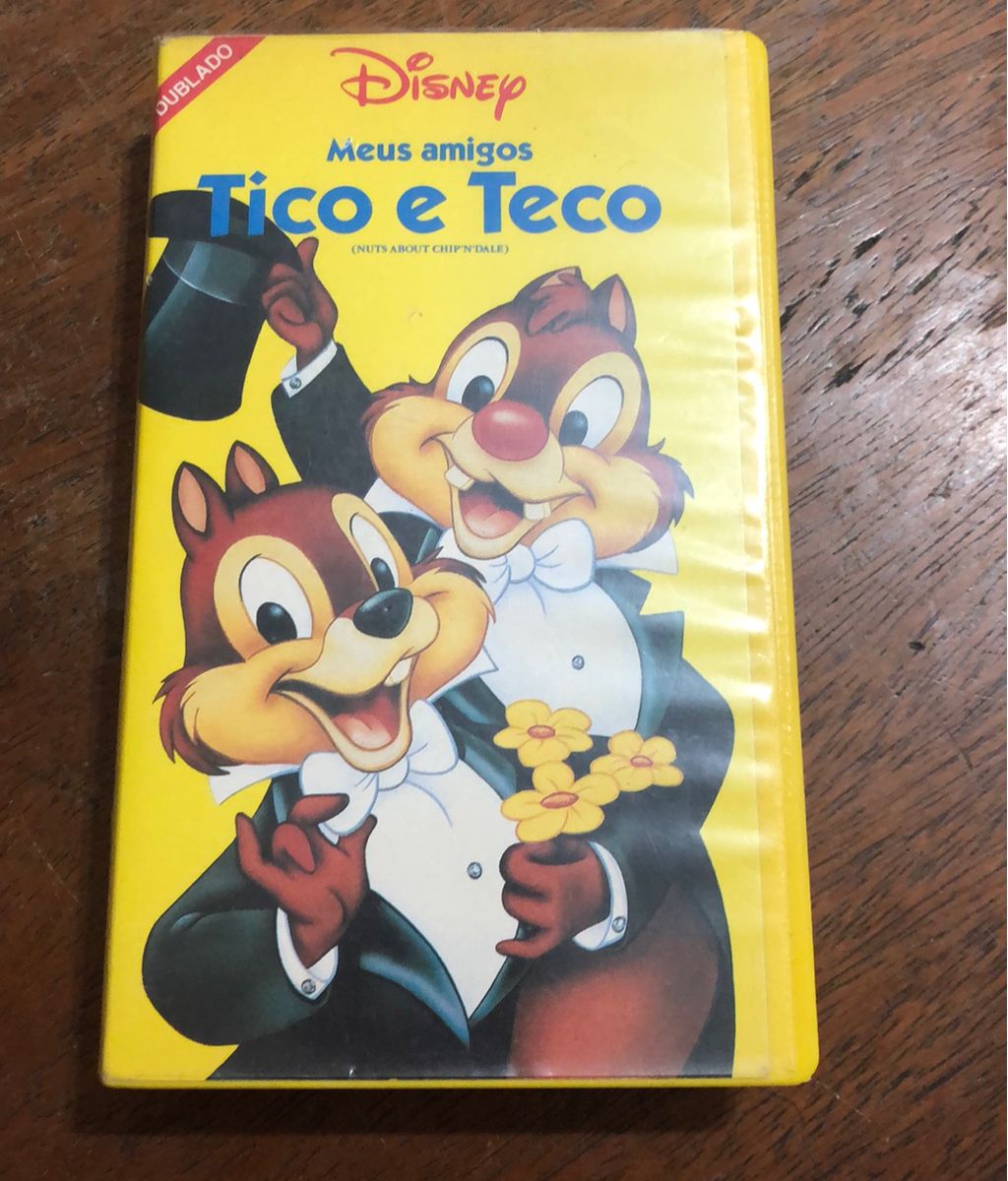 Vhs Meus Amigos Tico E Teco